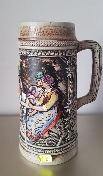 Halbe vechi din ceramică  glazurata