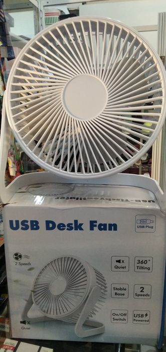 Вентиляторы   настольные от розетки и  USB