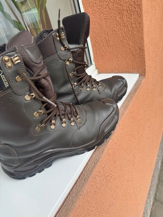Bocanci militari de piele talan