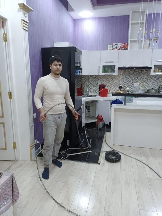 Сантехник прочистка засора с аппаратом 7 24 сервис ии