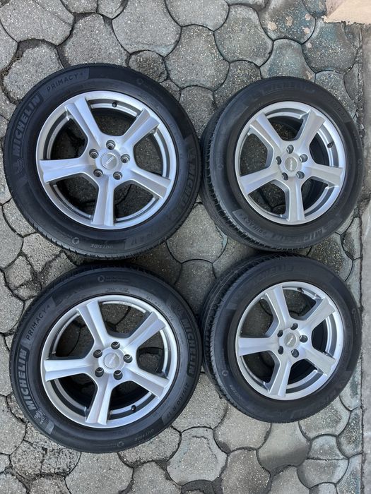 Jante aliaj 5x112mm, anvelope vara 215/60 R17, VW Tiguan, Audi Q3, Seat, Skoda