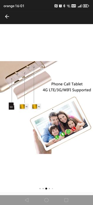 Tableta Toscido SIM cu tastatura si mouse.Set complet in garantie. Neg