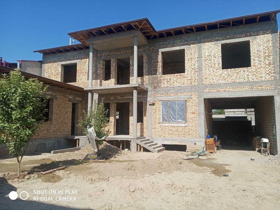 Продаю свой 2х этажный дом в состоянии коробка 6 соток