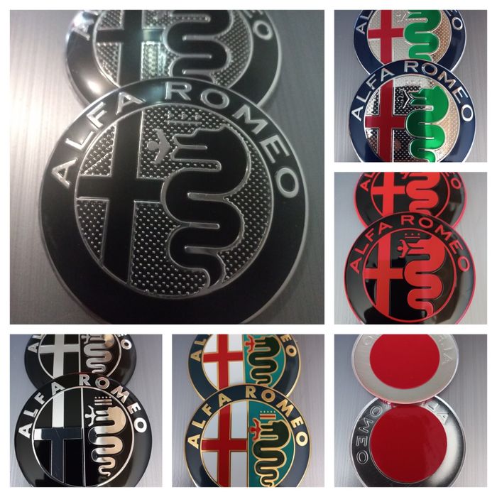 ALFA ROMEO - capace jane aliaj si  embleme