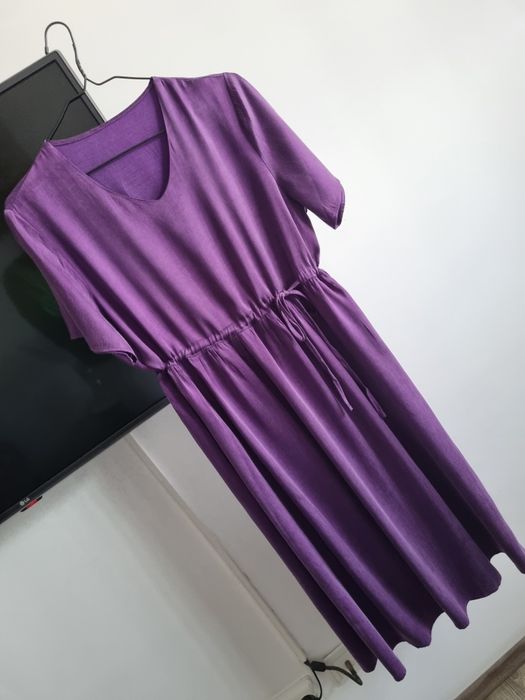 Rochie matase 100%,marime 42
