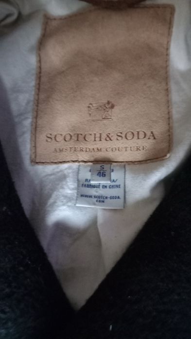 Scotch&Soda късо палто и пуловер S/46