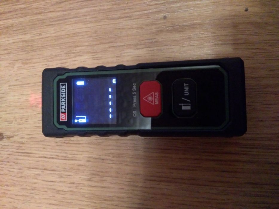 Telemetru/Ruleta Digitala cu Laser Parkside, Masurat Distanta, Nou!