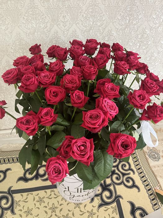 цветы жана ғана алынды