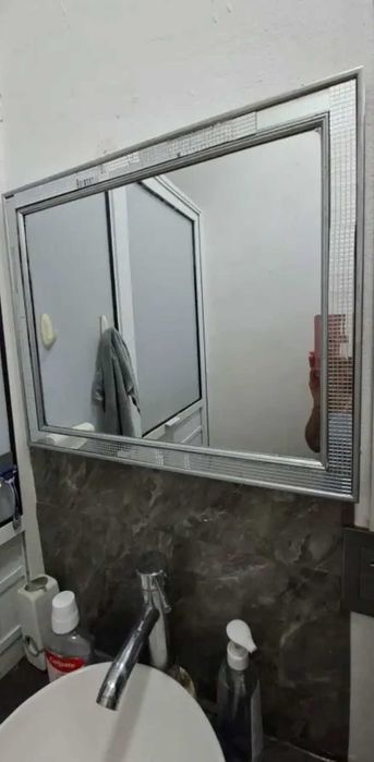 Самоклеющаяся зеркальная мозайка