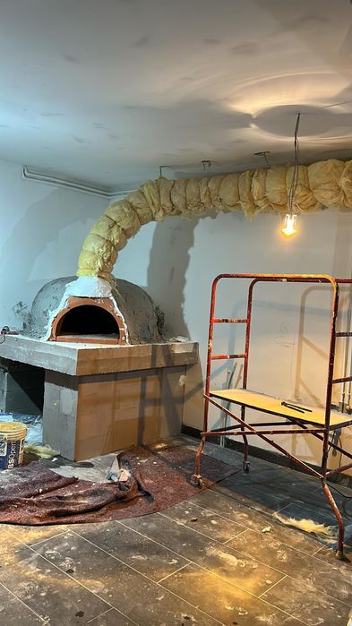 Cuptor pizza din argilă(TERACOTĂ pe lemne și gaz