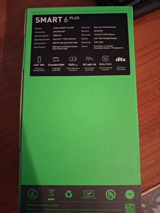Продам Infinix smart 6 plus