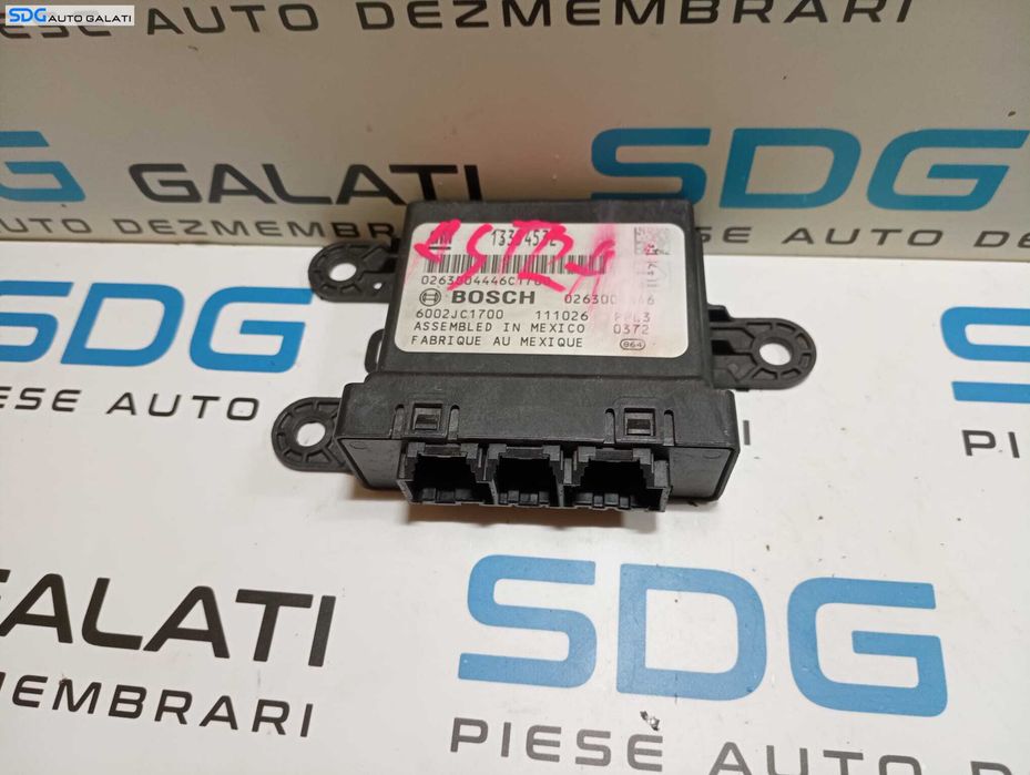 Unitate Modul Calculator Senzori Parcare Opel Astra J Hatchback 2009 - 2016 Cod 13354532 [M6508]