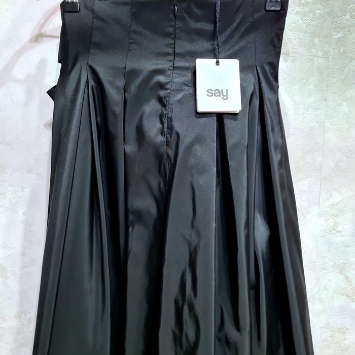 Юбка черная длинная