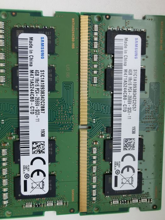 Memorii DDR 4 8 GB laptop