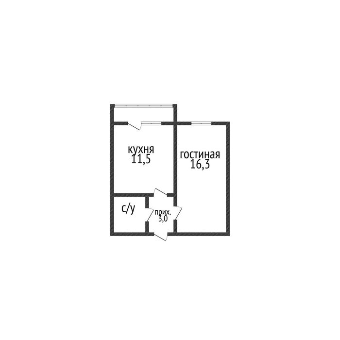 Продажа 1-комнатной квартиры