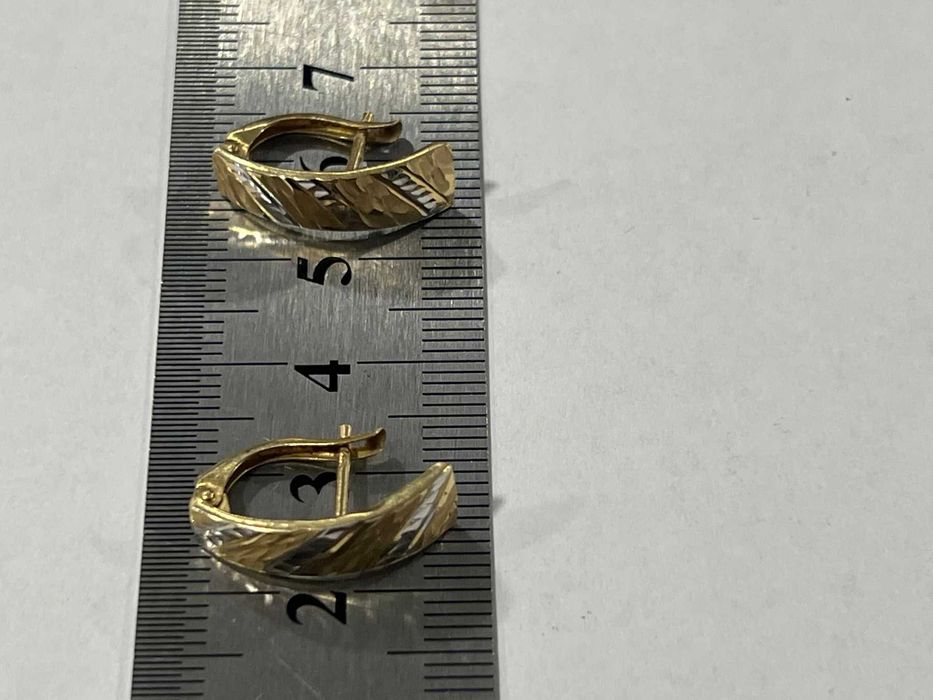 Златни обеци 1.5 гр 585