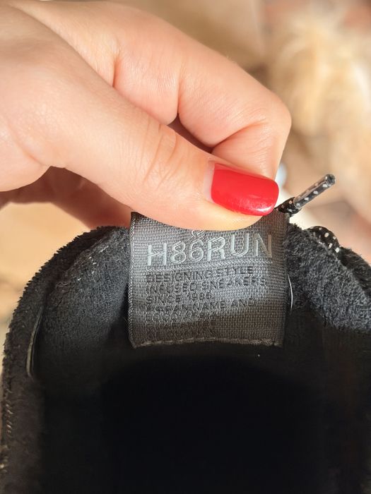 black Hogan H383 sneakers