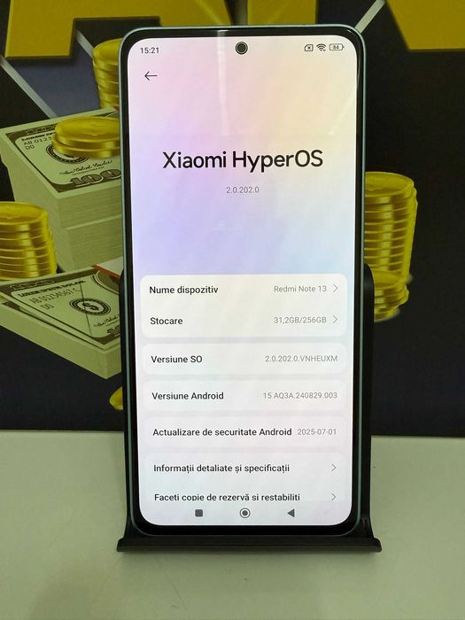 Xiaomi Redmi Note 13 256Gb Blue Duos AGP Amanet cod 3218