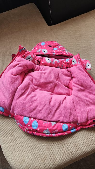 Бебешки зимен комплект за момиче