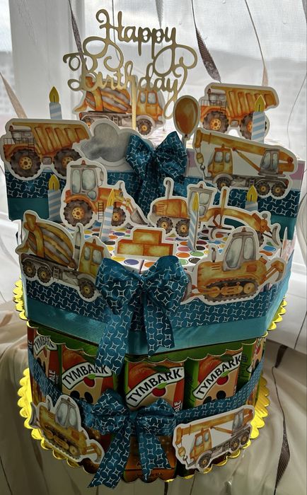 Tort din dulciuri pentru copii