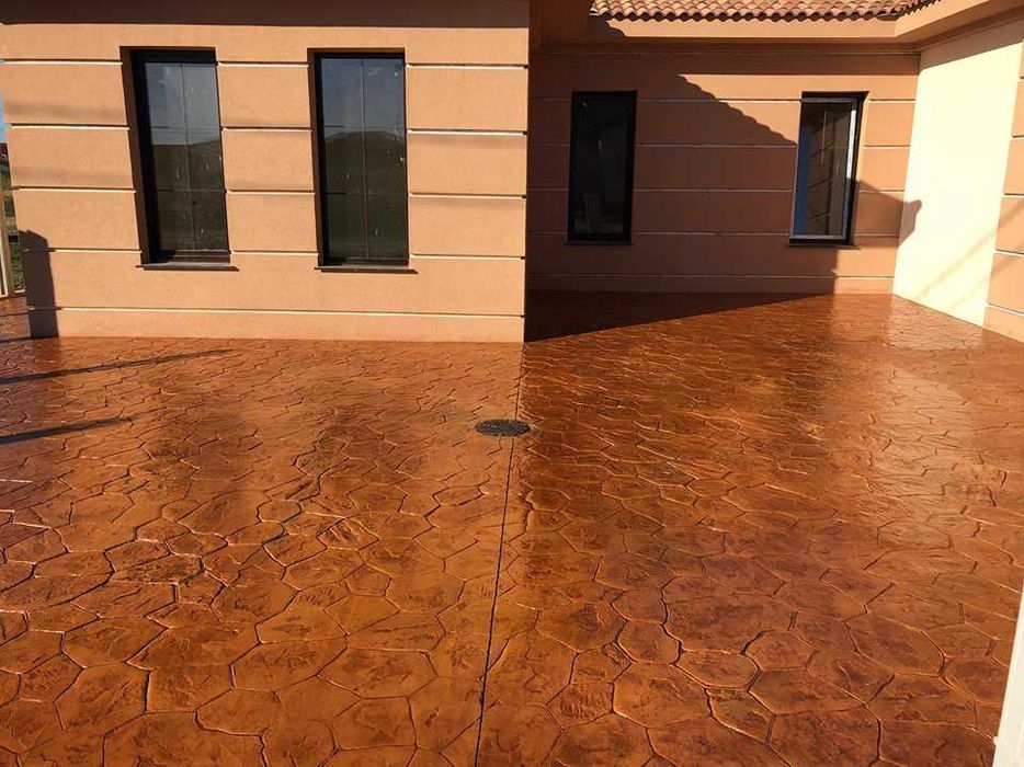 Щампован бетон , Шлайфан бетон  Д и К консулт