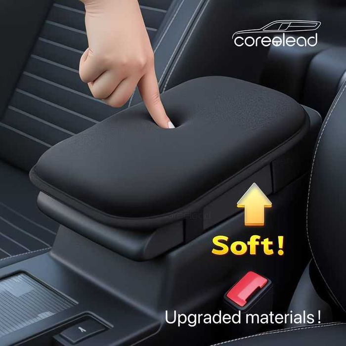 Protectie cotiera, husa burete memory, neagra, NOU NOUA