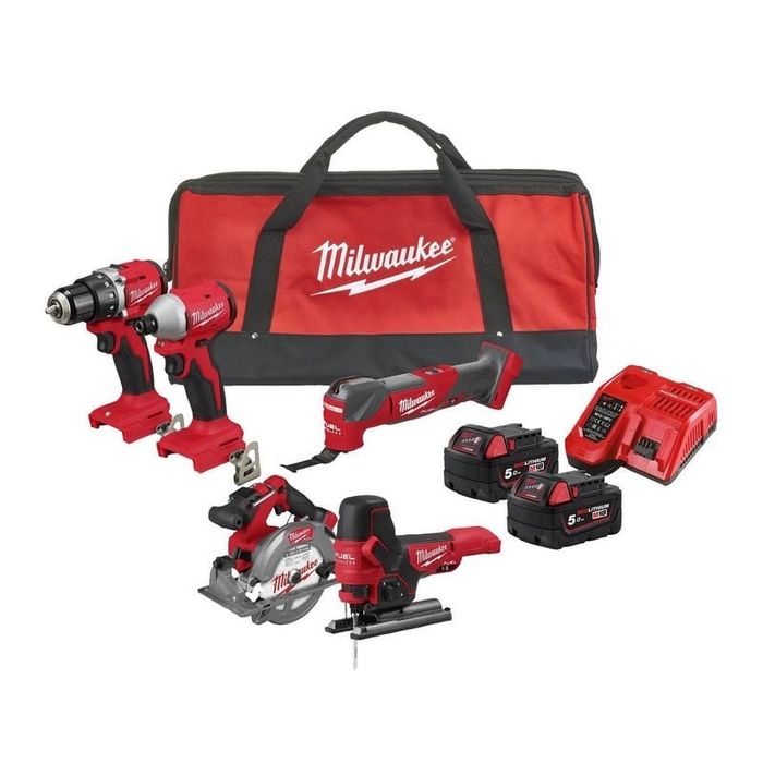 Set scule M18 Milwaukee pentru insurubat si taiat