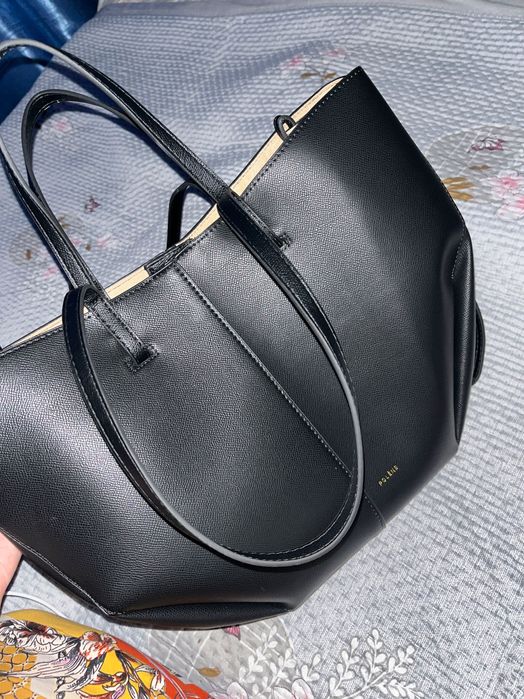 Сумка шоппер Poline экокожа черный