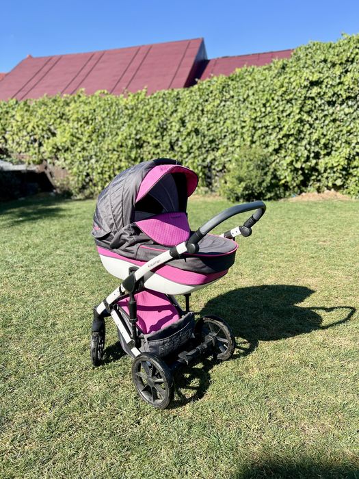 Krausman – Carucior 3 in 1 Poema Pink