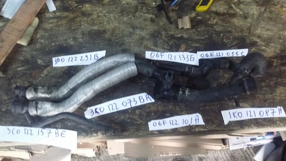 Furtune, conducte Audi TT 8J din 2008, motor 2.0 TFSI BWA