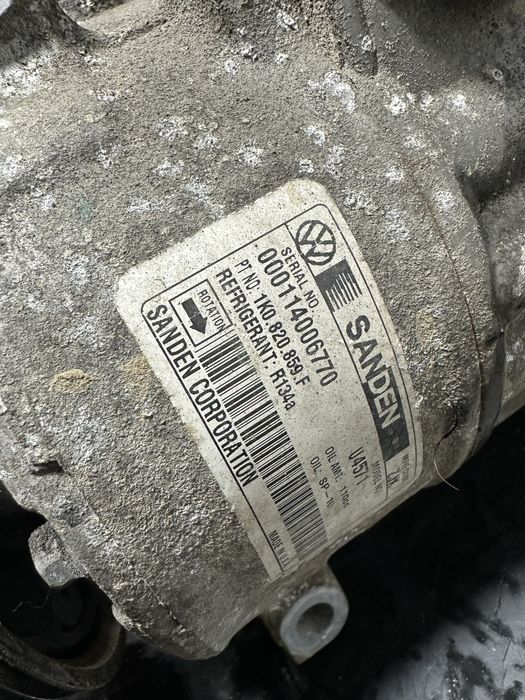Compresor clima AC Skoda octavia 2 1.9 TDI  2.0 TDI 1K0820859F