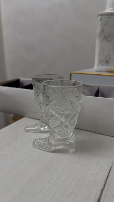 Хрустальные советские стопки