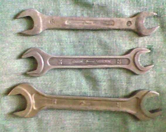 Ключи гаечные рожковые