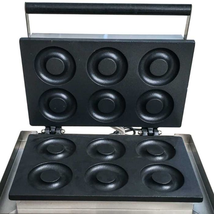 Aparat electric coacere gogosi 6 forme inel-TRANSPORT GRATUIT