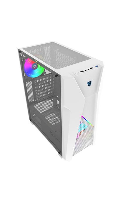 Carcasa Pc Atx Aqiris Canoptus White