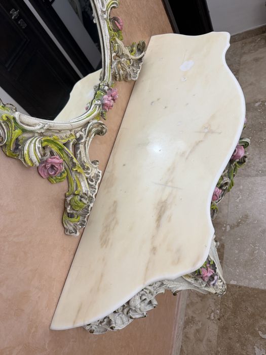 Consola cu oglinda stil Venetian