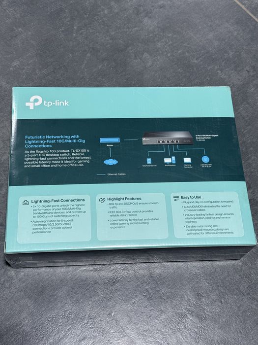 TP-Link SX105 Switch 5x10GE Desktop