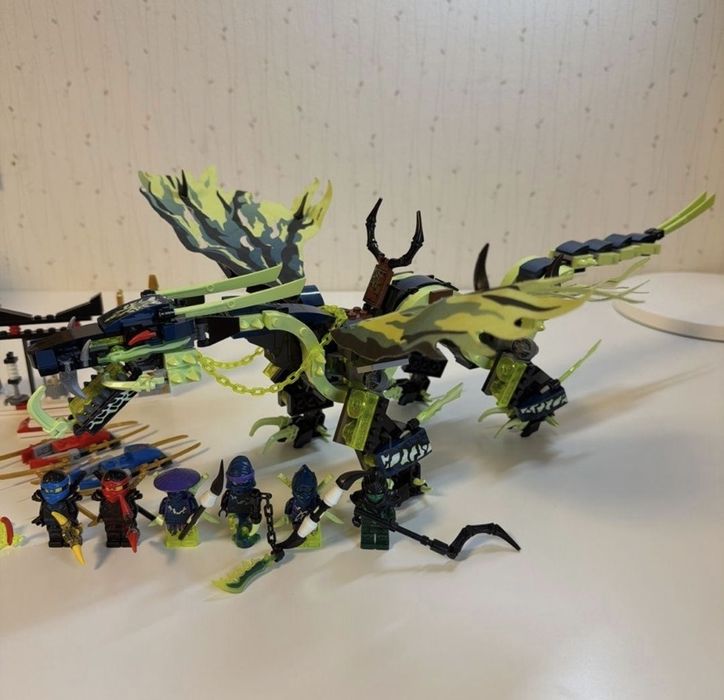 Lego призрачный дракон