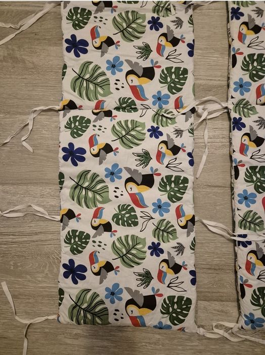 Set 2 Protectii / aparatori patut bebe