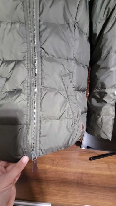 Geaca puf H&M verde