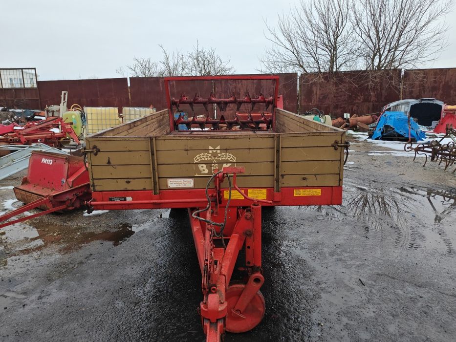 Remorcă împrăștiat gunoi MIG bălegar Krone Optimat 4.4tone