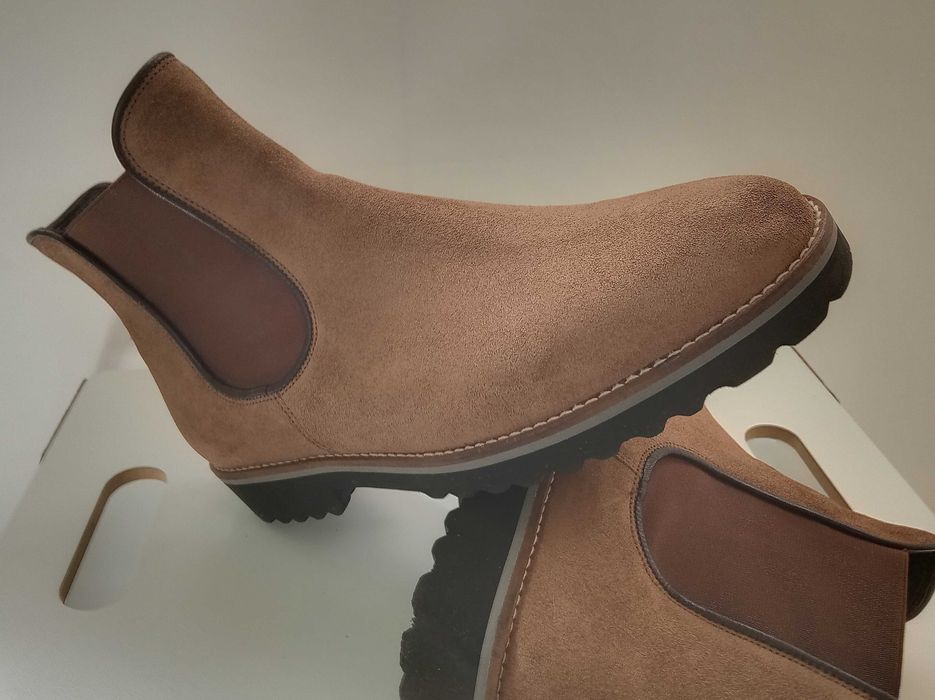 Ghete chelsea premium Gabor 40 40.5 piele naturala moale