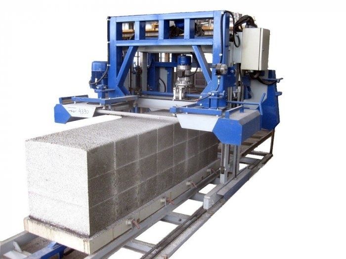 Автоматический резателный комплекс резка для полистирол и газобетона