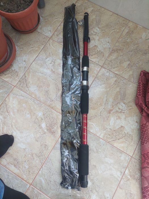 Пръчка и макара за риболов