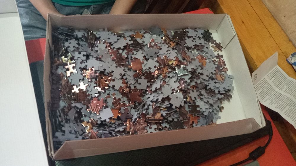 Пазлы Hatber Metallic 1000