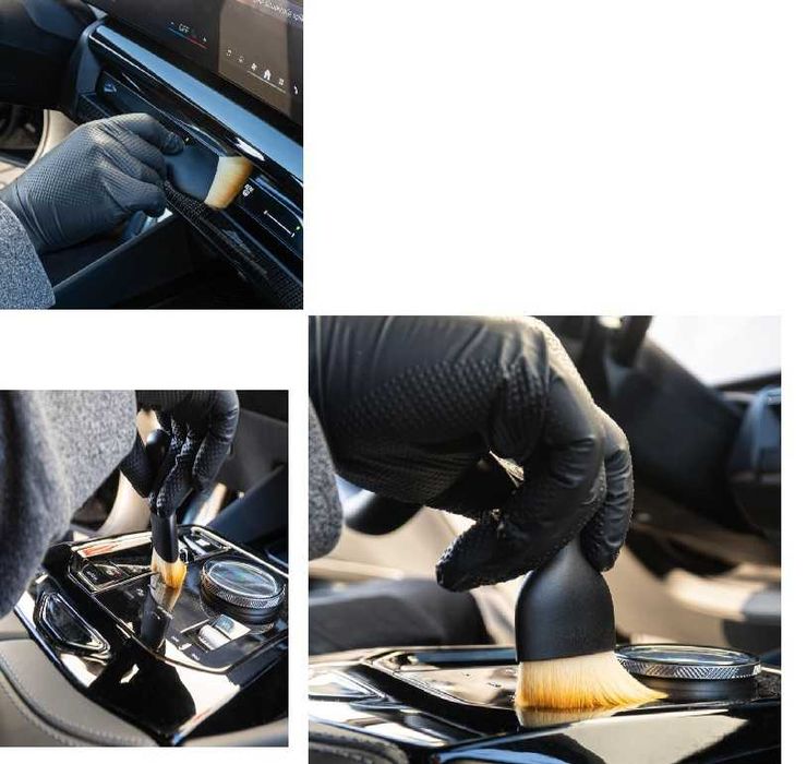 Комплект четки за кола, за интериор, въздуховоди  джанти, 4 бр