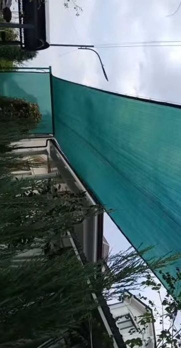 Soya setka rangli quyoshdan himoya. Setka ustanovka