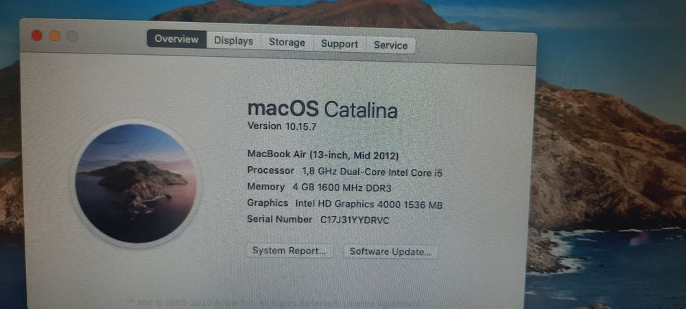 Macbook Air 2012
