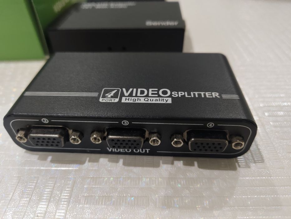 VGA сплиттер, делитель видео сигнала для камер видеонаблюдения и т.д