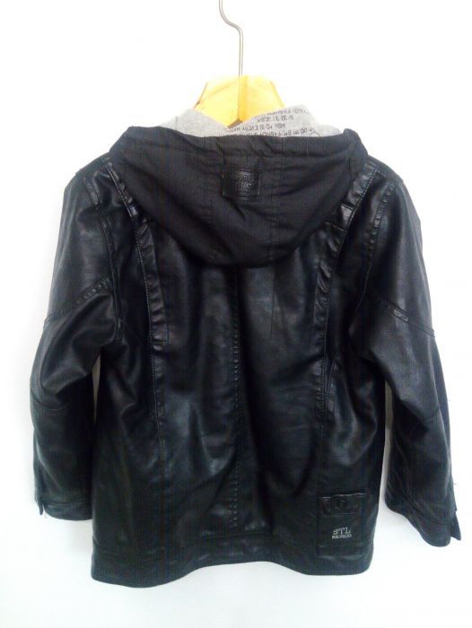 Кожаная куртка на мальчика 6 лет